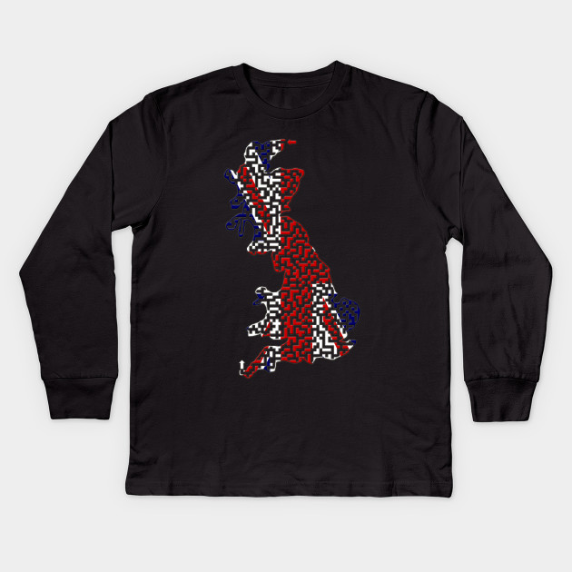 UK Great Britain Island Outline Maze & Labyrinth